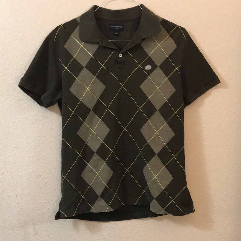 Banana Republic Polo Dark Green